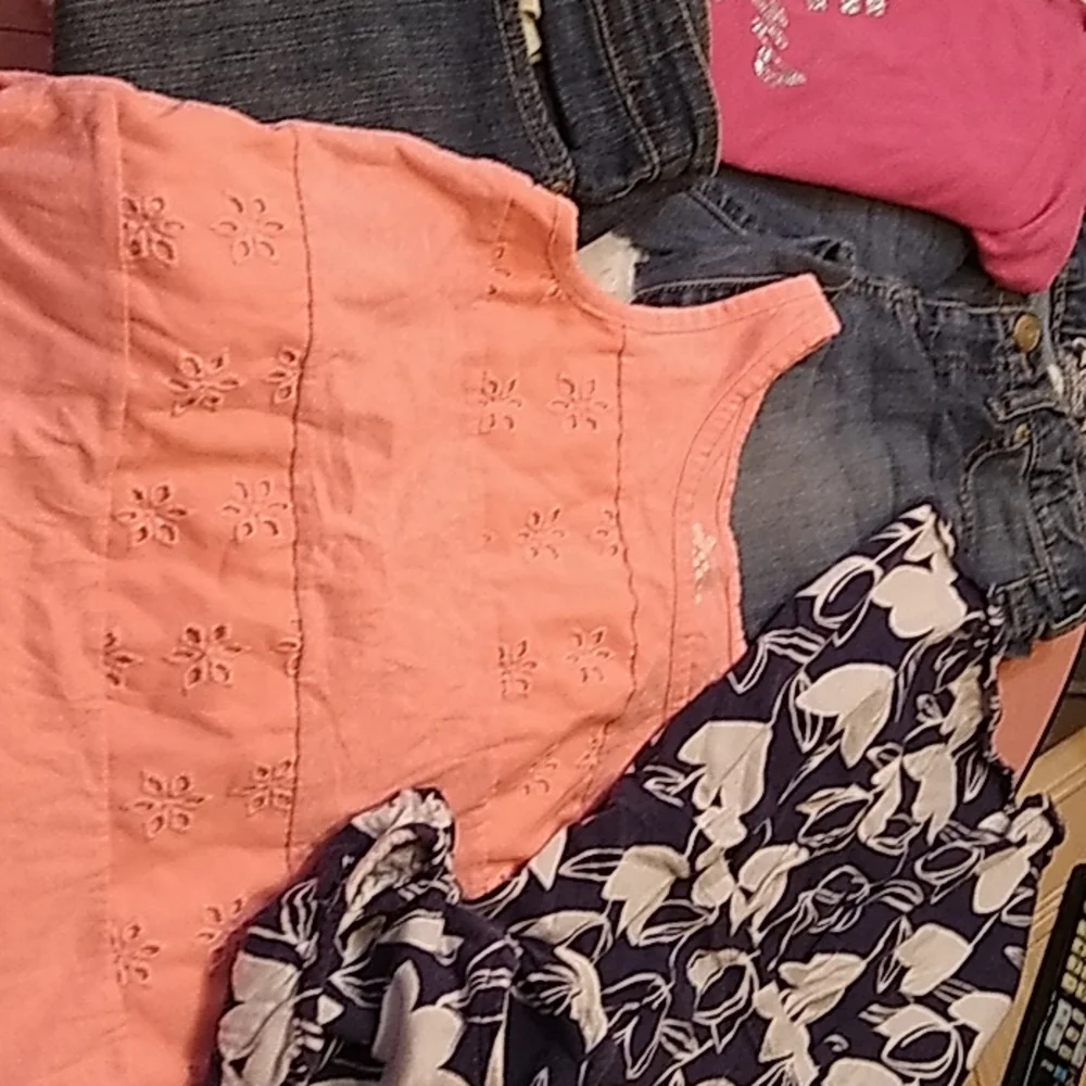 Girls size 10 Clothes lot of 9, Justice, Cat & Jack, Limited Too